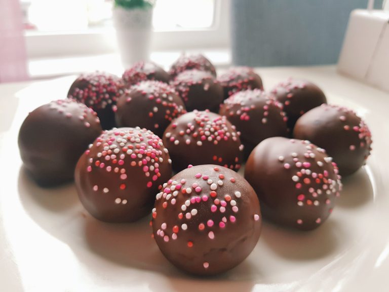 Vegane Vanille Cake Pops