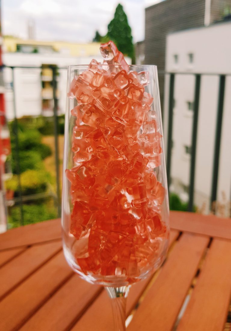 Rose Gummibärchen