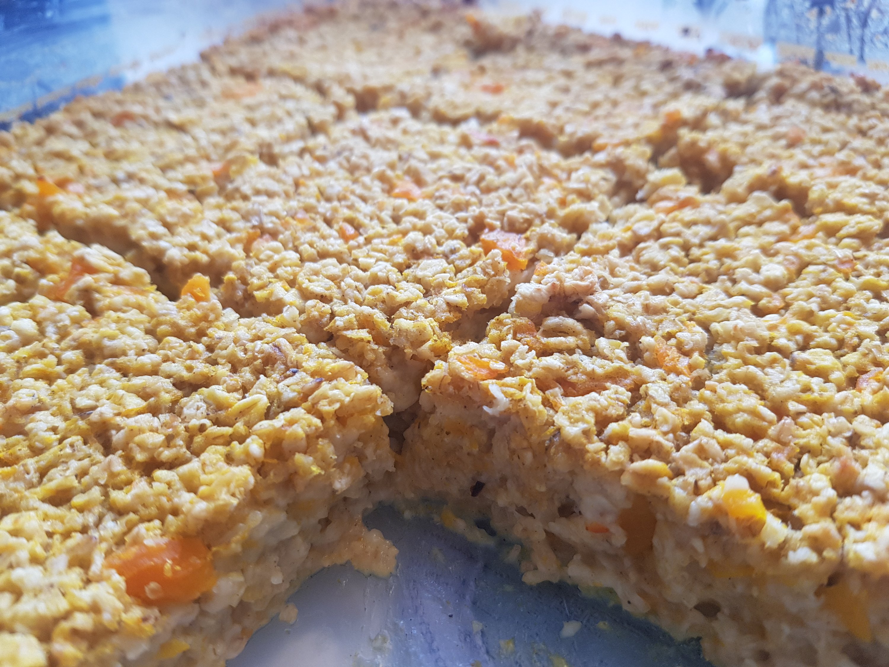 Gebackener Kürbis-Haferbrei