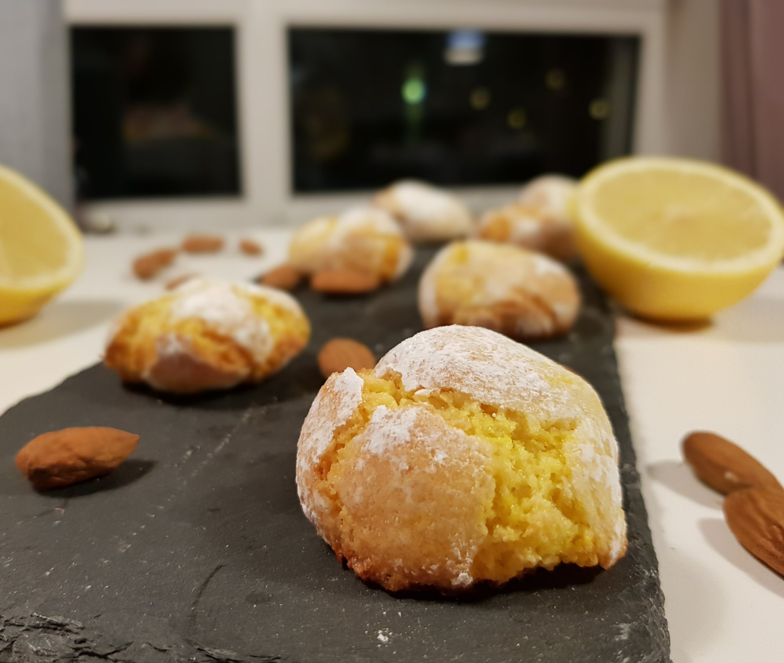 Zitronen Amaretti