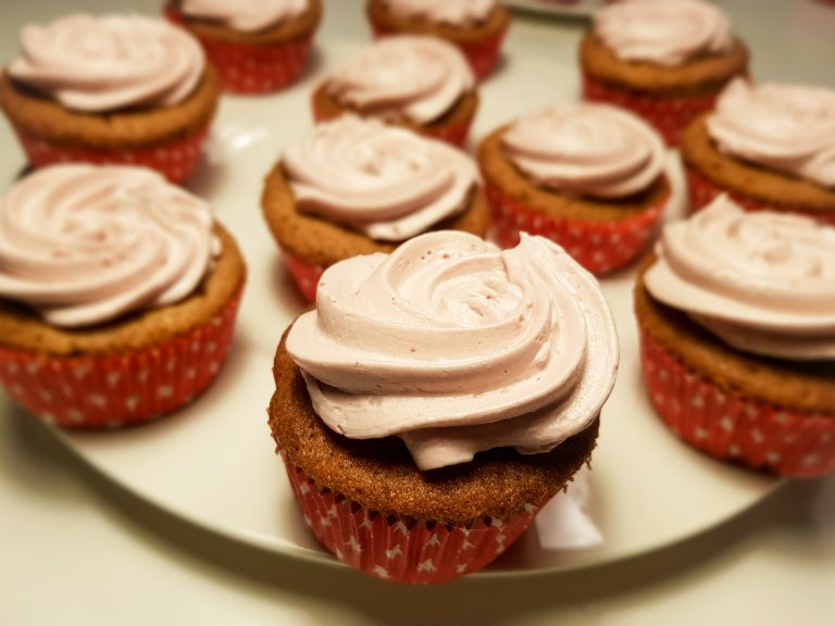 Vegane Glühwein Cupcakes