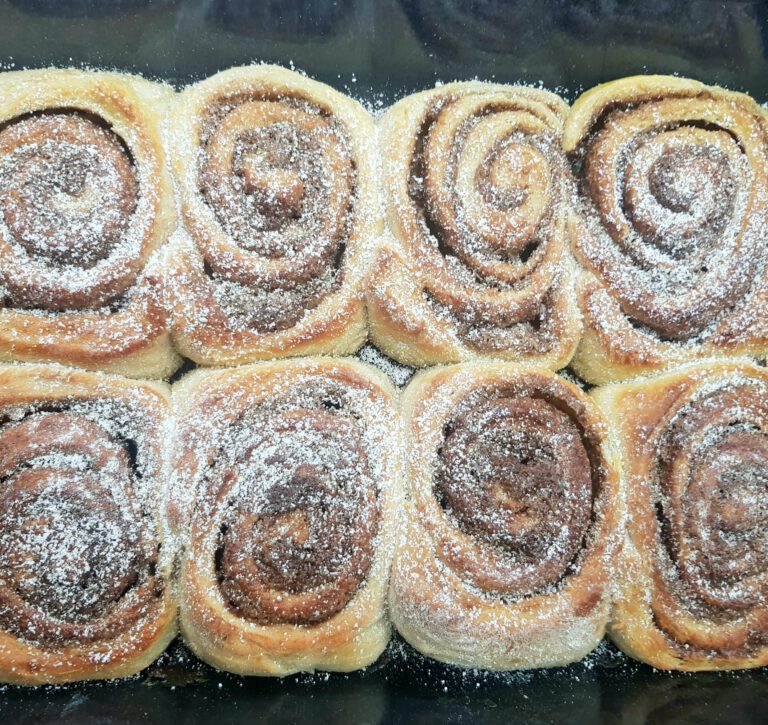 Zimtschnecken mit Trockenhefe