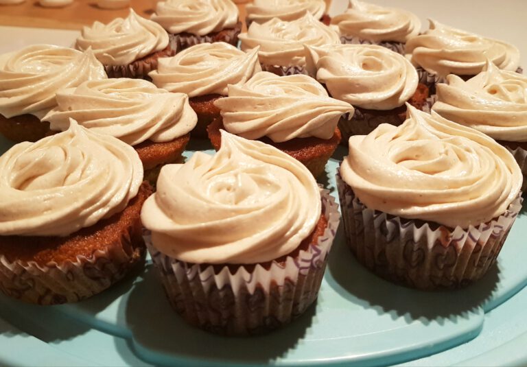 Kürbis Cupcakes