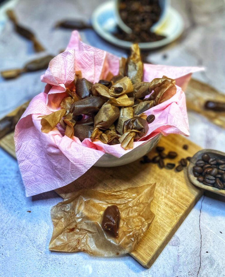 Kaffee Karamell Toffees
