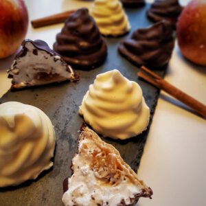 Apfel Schokoküsse