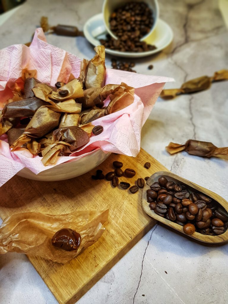 Kaffee Karamell Toffees