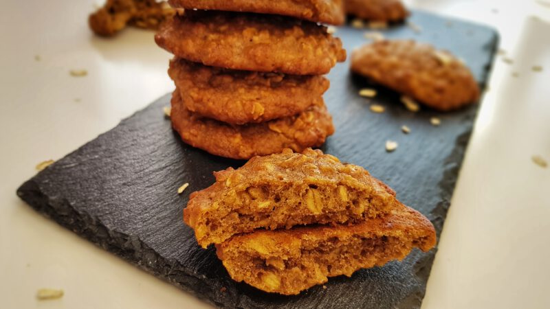 Saftige Bananen-Haferflocken-Kekse