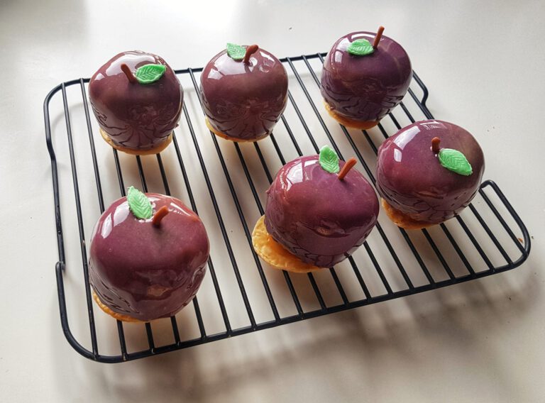 Apfel-Karamell-Dessert