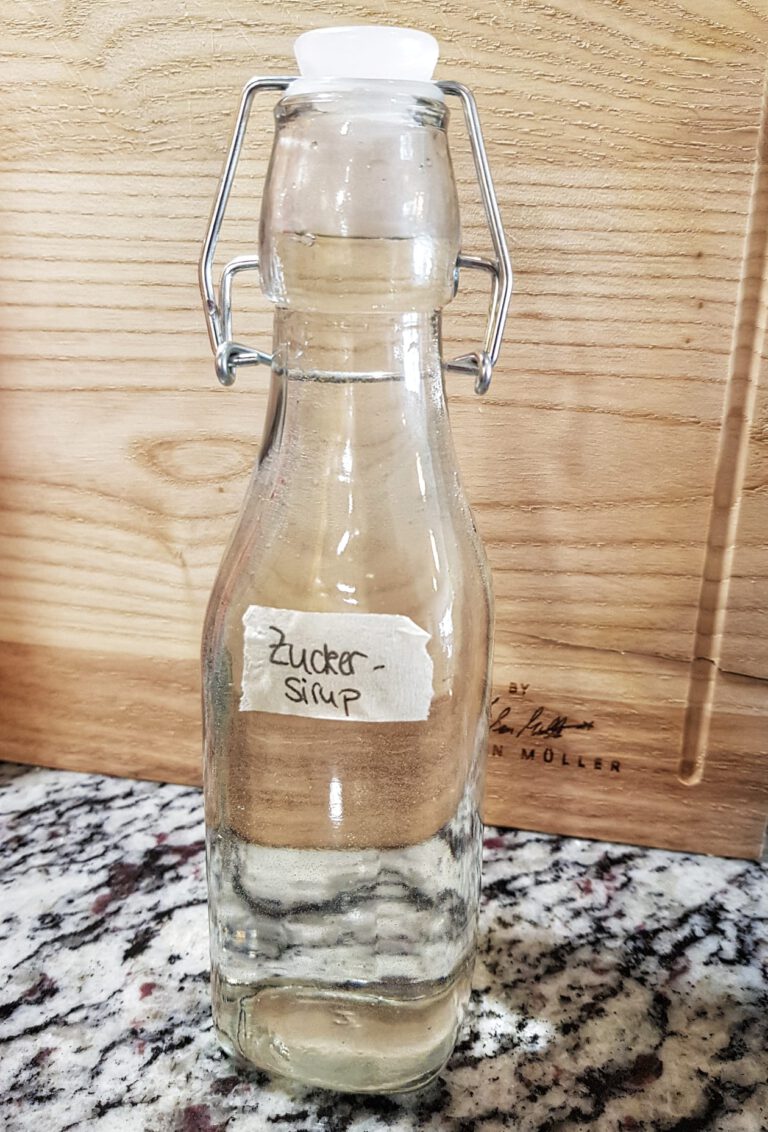 Zuckersirup für Cocktails