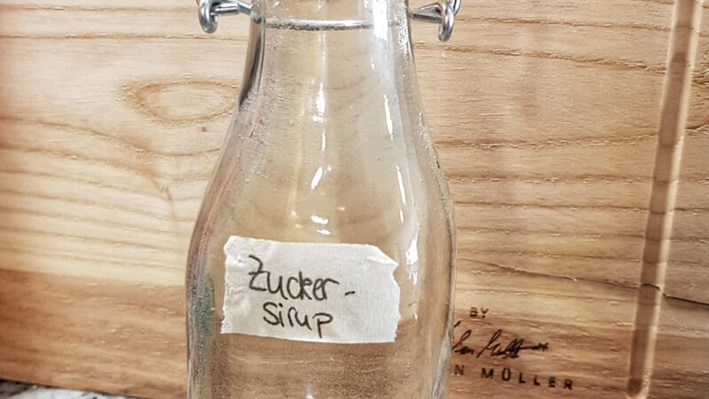 Zuckersirup für Cocktails