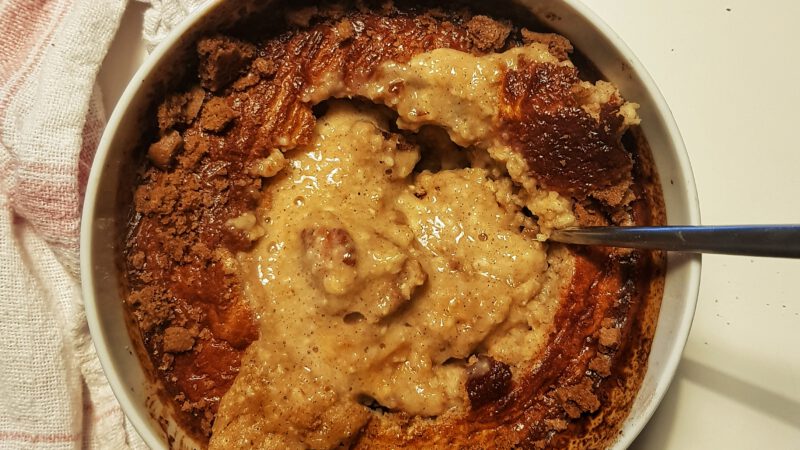 Biscoff Baked Oats (Gebackener Haferbrei)