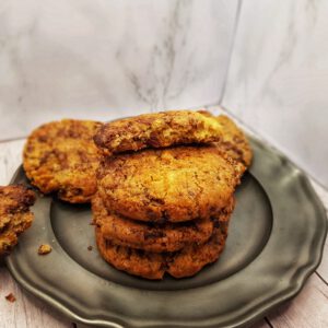 Weiche Sauerteig Schokokekse