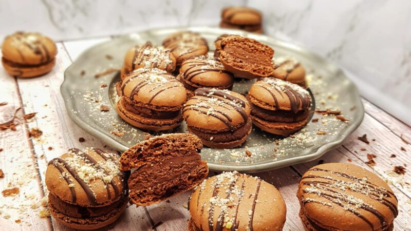 Nougat Macarons