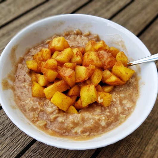 Apfel Haferbrei | Julia&amp;#39;s Baking Passion