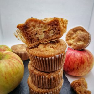 Saftige Apfelmuffins