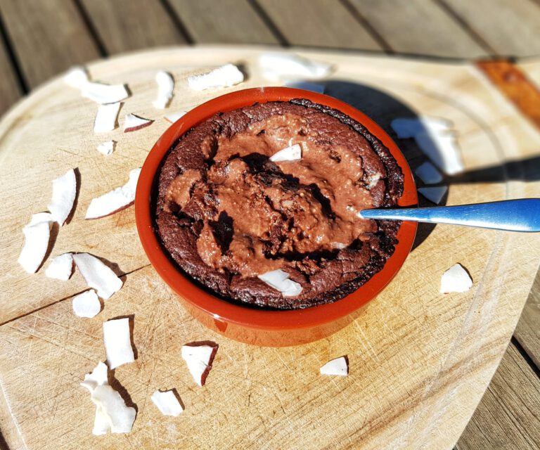 Bounty Baked Oats (Gebackener Haferbrei)
