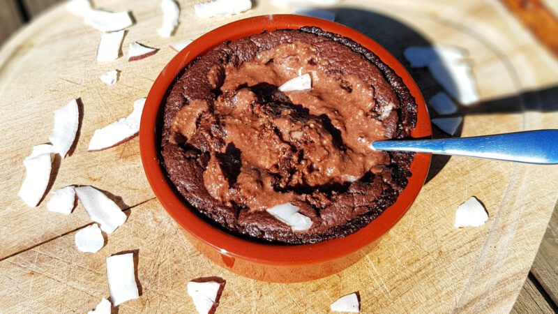 Bounty Baked Oats (Gebackener Haferbrei)