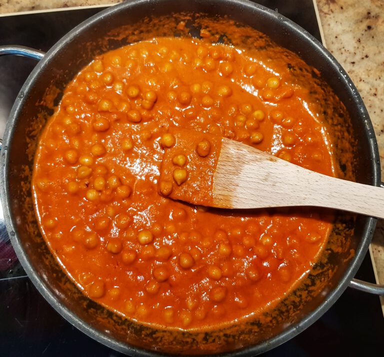 Kokos Kichererbsen Curry
