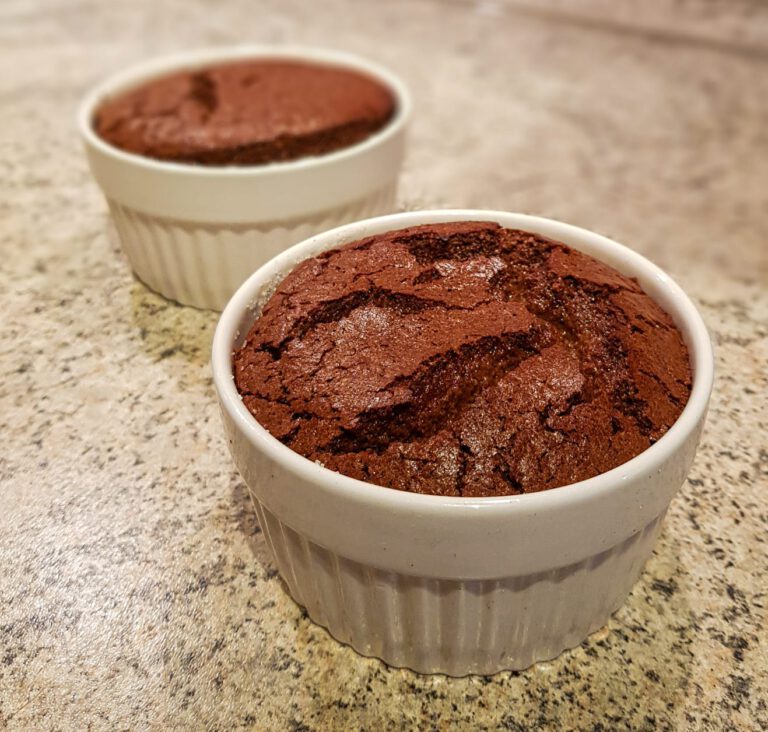 Luftiges Schoko-Soufflé