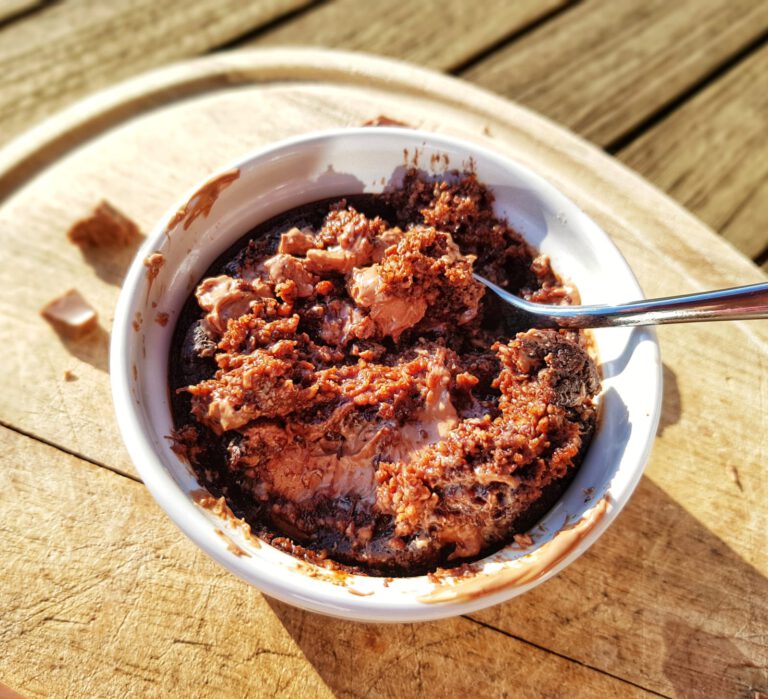 Vollmilch Baked Oats (Gebackener Haferbrei)