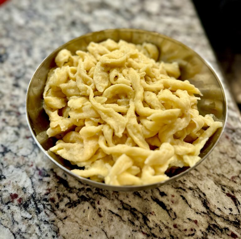 Sauerteig-Spätzle