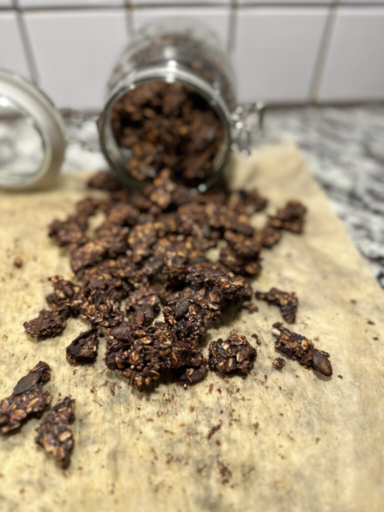 Schoko Sauerteig-Granola