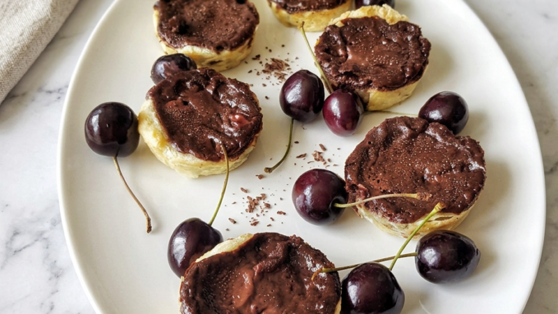 Schoko-Kirsch Pasteis de Nata