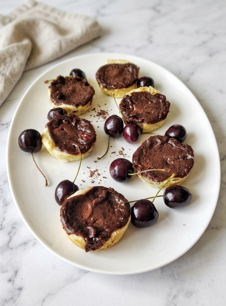 Schoko-Kirsch Pasteis de Nata