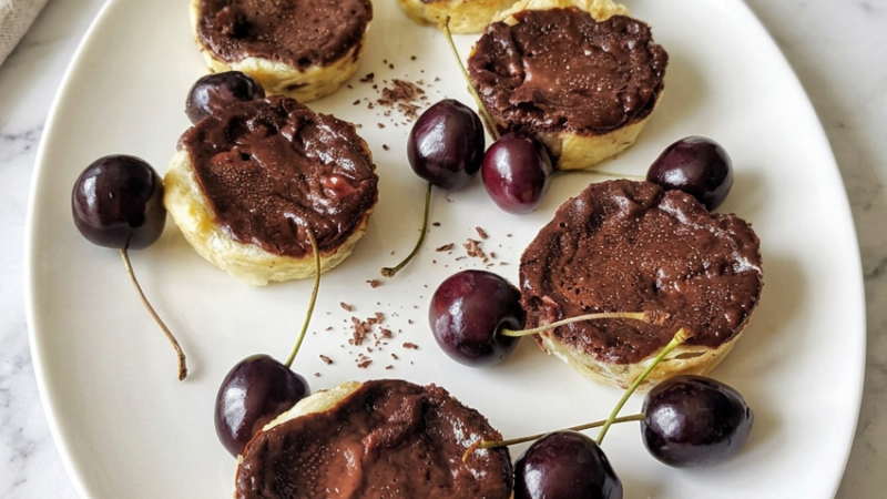 Schoko-Kirsch Pasteis de Nata