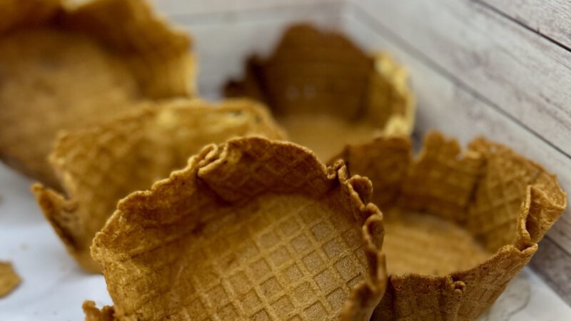 Eiswaffeln / Waffelhörnchen