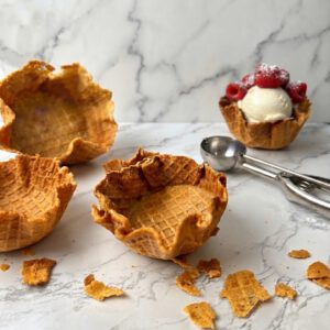Eiswaffeln / Waffelhörnchen